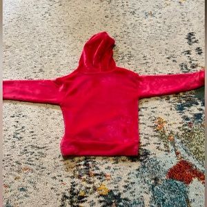 Lucky brand, kids sweatshirt hoodie, red, size 7-8 good condition